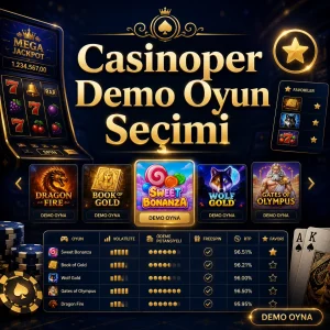 Casinoper Demo Oyun Seçimi